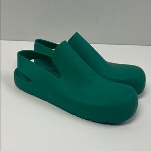 Bottega Veneta Green Slip-On Shoes